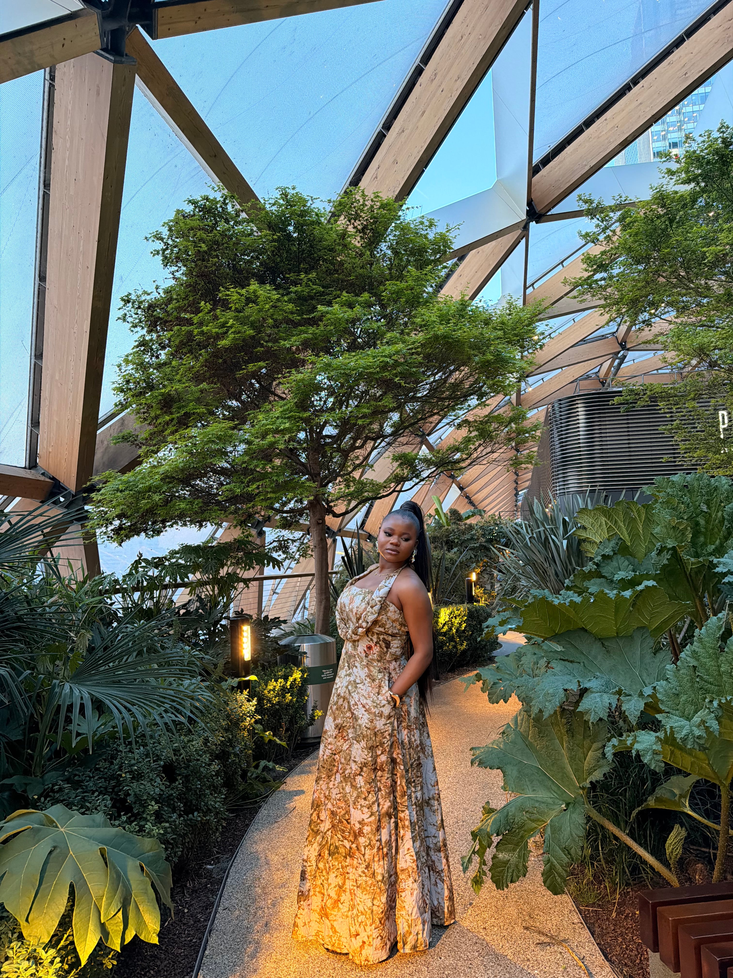 Ajoke Adire Maxi Dress