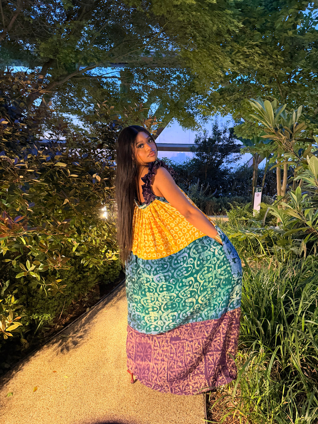 The issadire Adire Maxi Dress