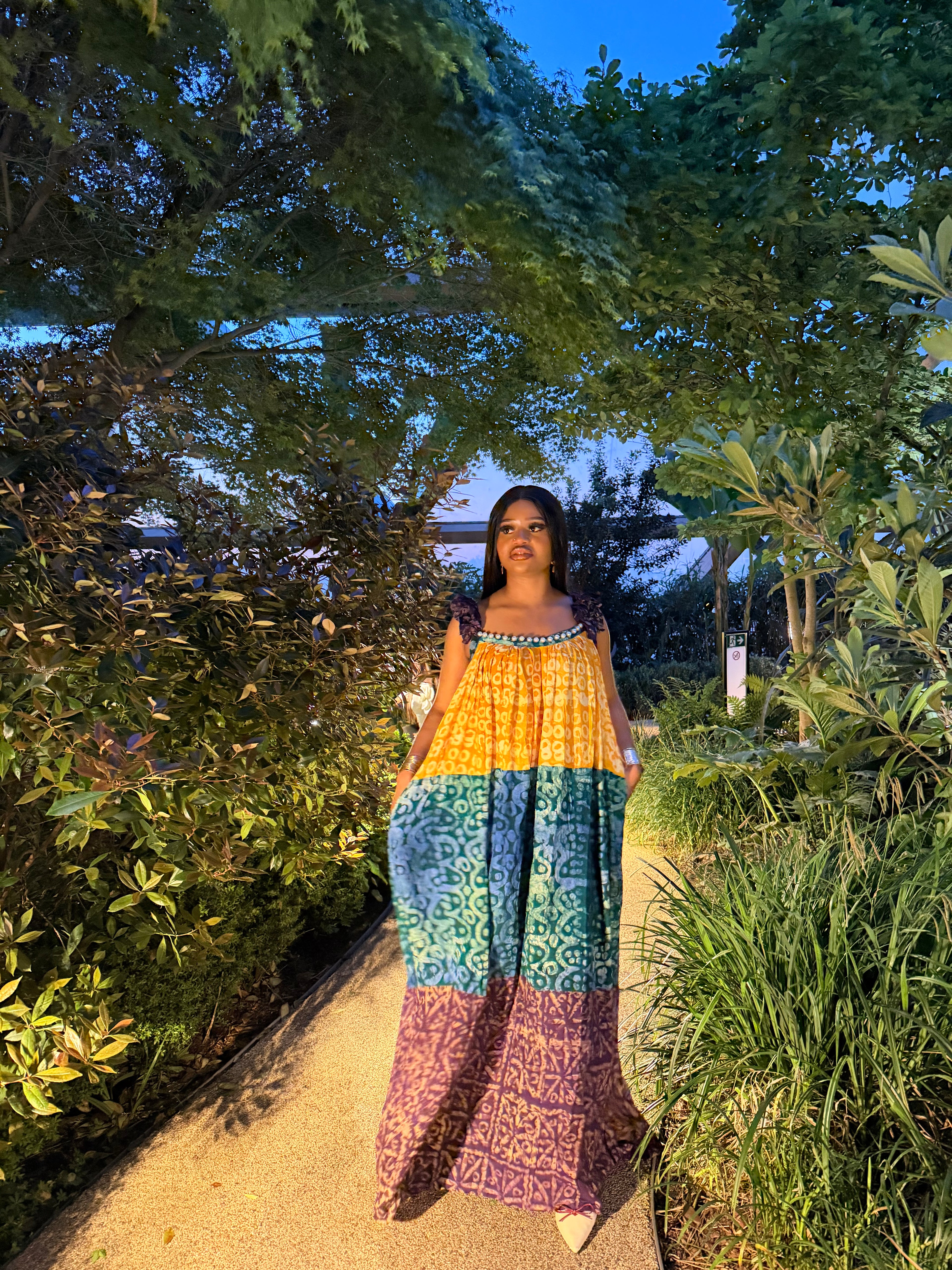 The issadire Adire Maxi Dress