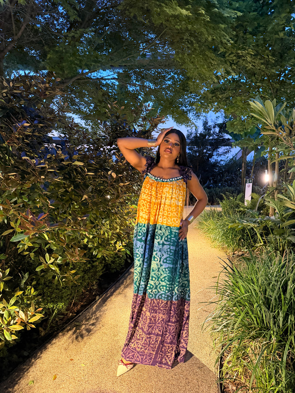 The issadire Adire Maxi Dress