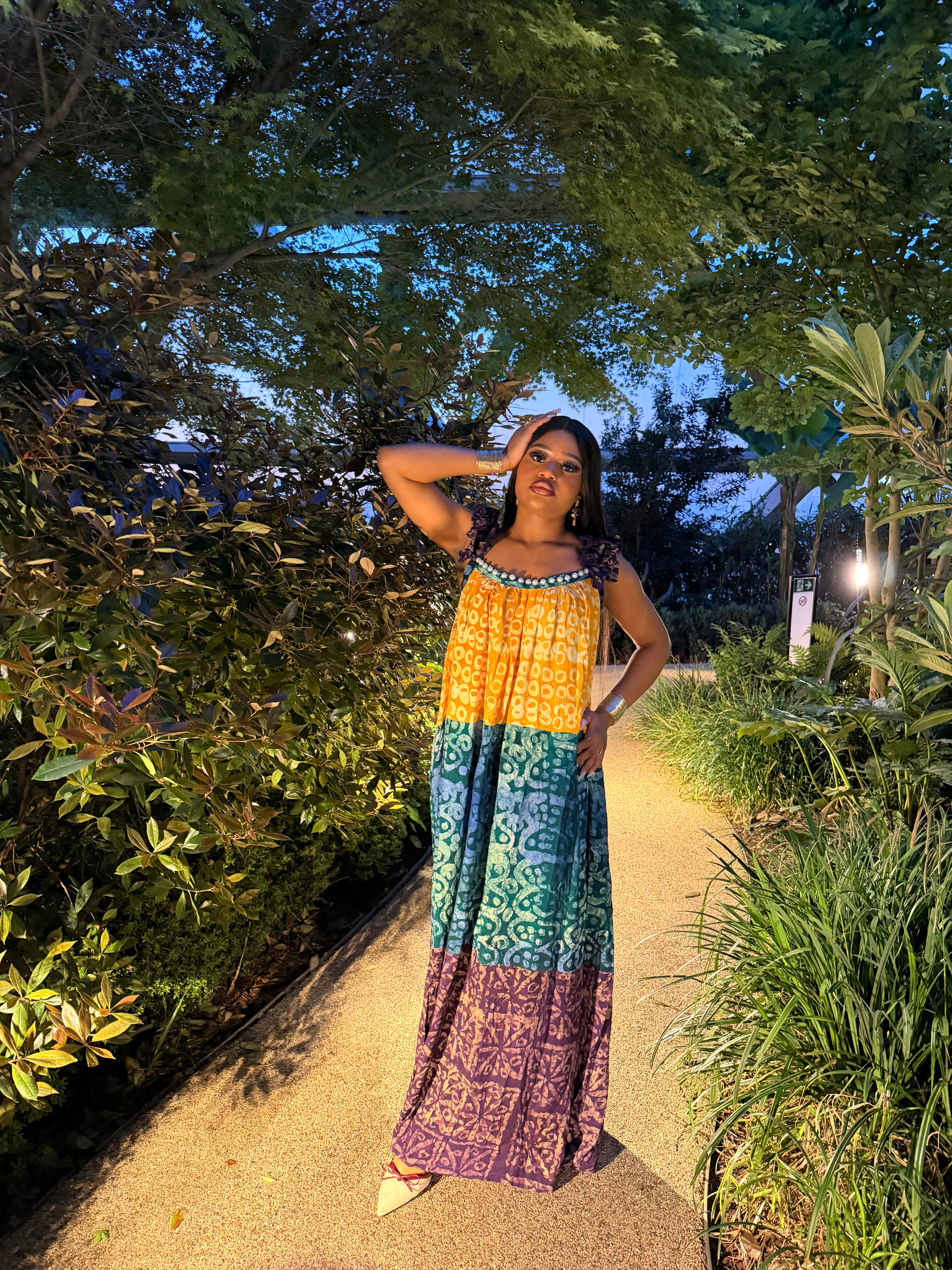 The issadire Adire Maxi Dress