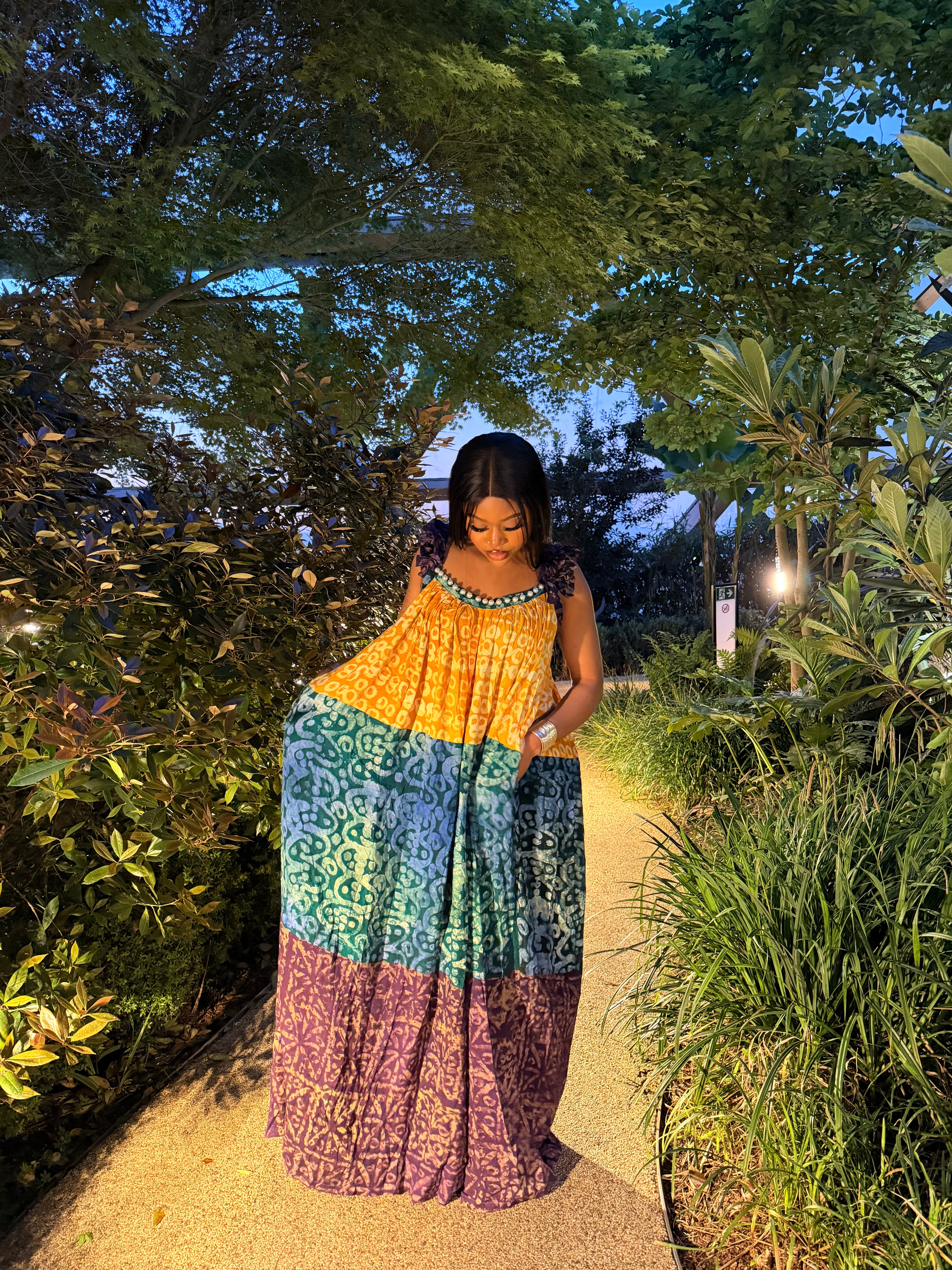 The issadire Adire Maxi Dress